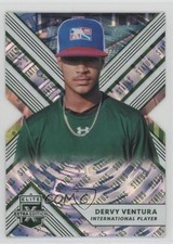 2018 Panini Elite Extra Edition Status Emerald Die-Cut 5/49 Dervy Ventura tj0