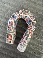 US StampOne Roll of 100 Scott #2024 US Flag