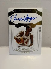 2018-19 Panini Flawless Collegiate Premium Ink Gold Elvin Hayes auto/25 HOF