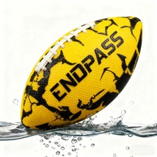 ENDPASS Water Sports Footballs Non-Slip Football Outdoor Beach Size 3, Yellow