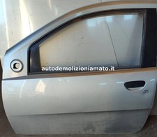 Porta anteriore sx Fiat Punto 2U 05 3P grigio chiaro NUDA (presenza graffi)1.2 1