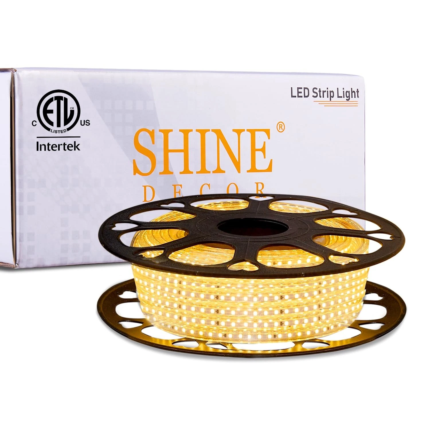 LED Strip Light 50FT 120VAC, Super Bright 6337 Lumens Dimmable, IP65 Waterpro...
