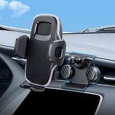 ELOHEI Phone Holder for Cadillac XT4 with Custom Base, Specifically Black