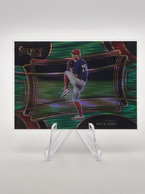 2024 Select Baseball Mick Abel Green Flash Prizm - 62425