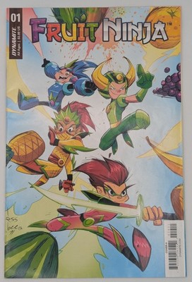 Fruit Ninja #1, #2 & #3 - Dynamite Comics 