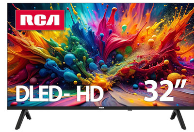 32-Inch HD Smart Google TV Frameless LED Display with HDR10 Wi-Fi and Bluetooth