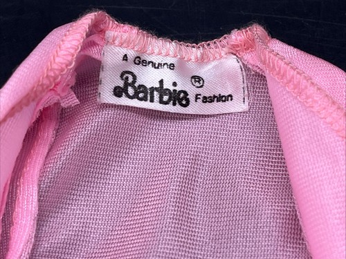 Barbie Vintage Vera Moda Accappatoio Rosa 1983 Moda Fantasia 4810 - Foto 2 di 4