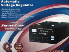 Seven Star AR5000 Watt Step Up-Down Voltage Converter Stabilizer 220v 110v 5000W