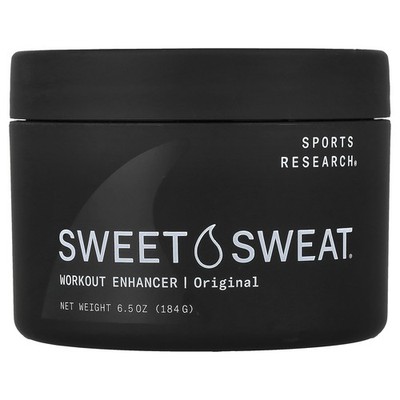 Sports Research, Sweet Sweat Workout Enhancer, 6.5 oz (184 g)
