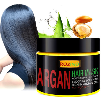 ROZINO Moroccan Nut Oil Hair Mask 150g - Deeply Moisturizing & Nourishing