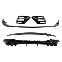 Aero Bodykit Spoiler FüR Mercedes S W223 Sport Line StoßStange Lippe Diffusor