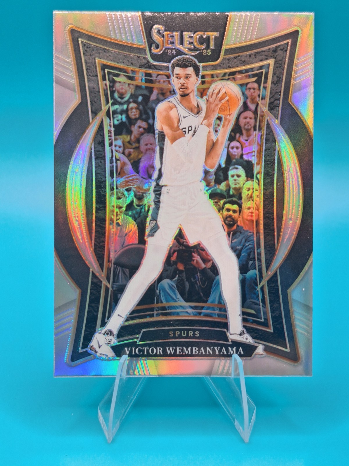 2024-25 Panini Select - Concourse Victor Wembanyama #9 Silver Prizm