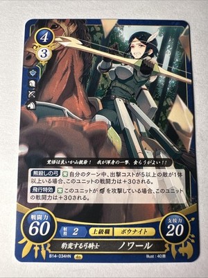 Fire Emblem 0 Cipher B14-034HN Awakening Trading Card Game TCG Noire (Noir)