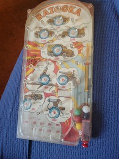 MARX TOYS "BAZOOKA" PINBALL MACHINE GAME