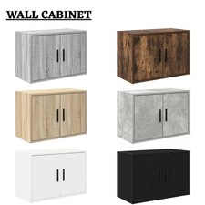 Garage Wall Cabinet Hanging Garage Storage Cupboard Tool Box Cabinet vidaXL
