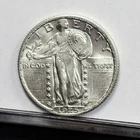 1925 Standing Liberty Quarter -BU Details, Toning Rev (#62310-L)