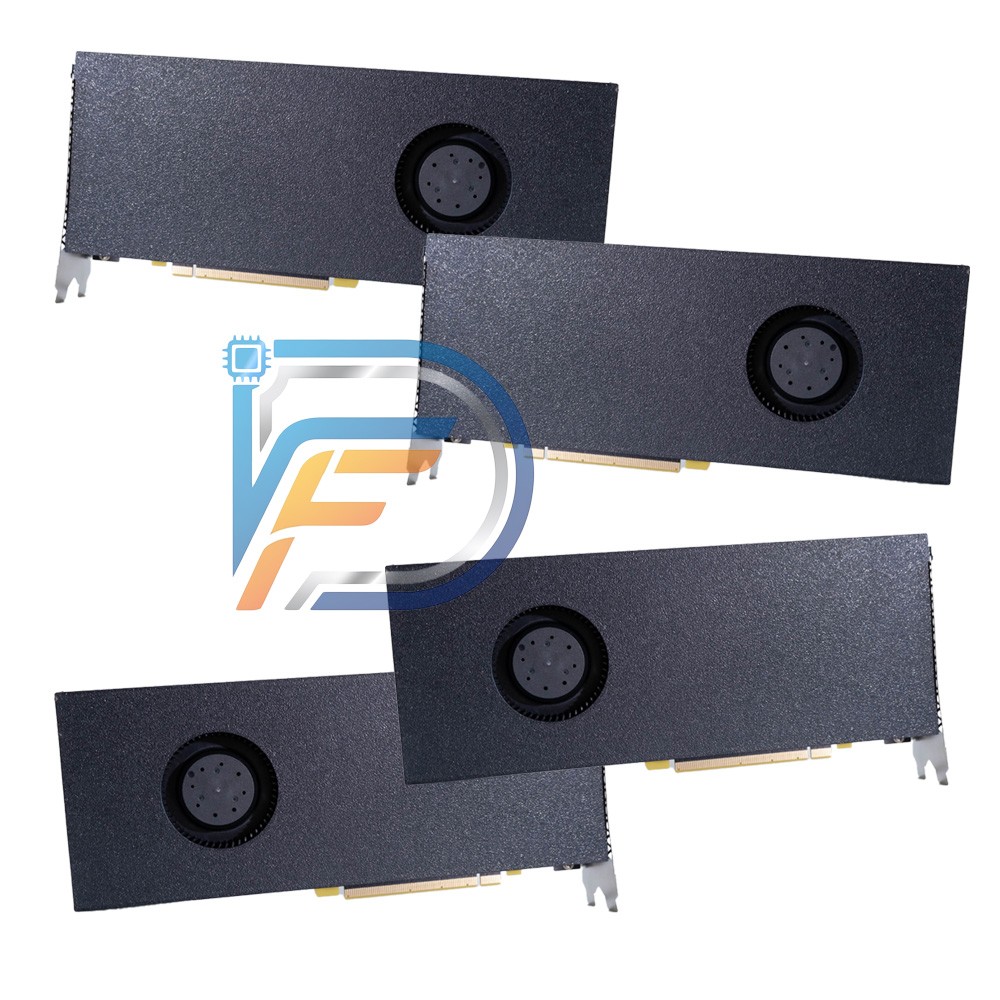 4 x NVIDIA Tesla V100 32GB SXM2 GPU w/ PCIe Adapter & 6+2 Pin for
