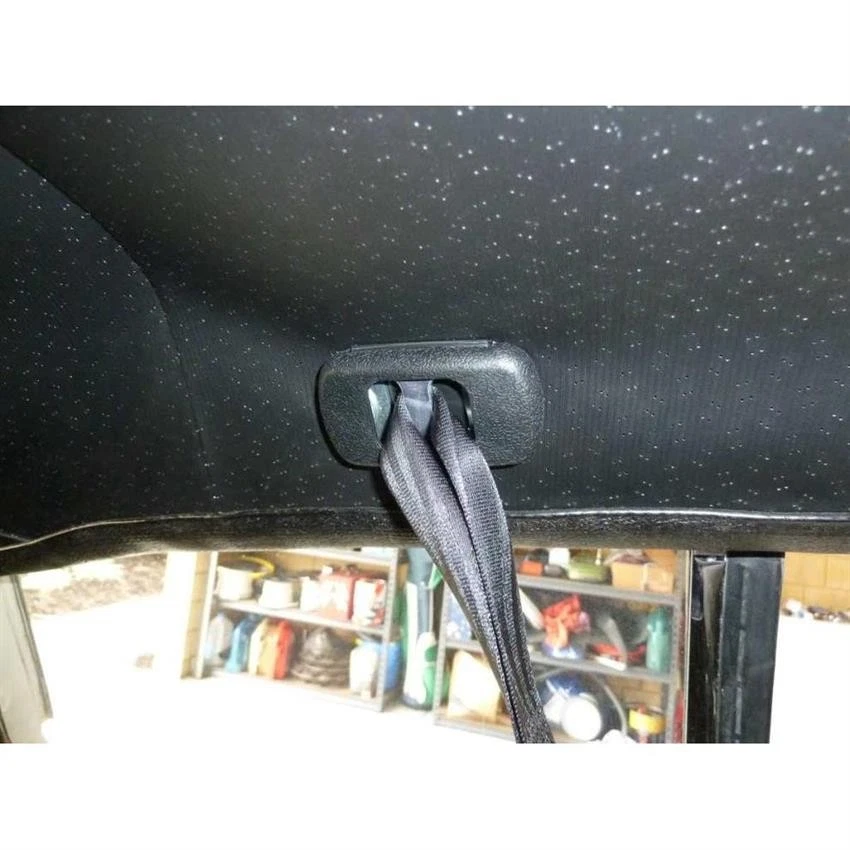 Morris MCSB-9-BK Kit de cinturón de seguridad de 3 puntos, 68-73 Chevelle, cubo Foto 3 de 4