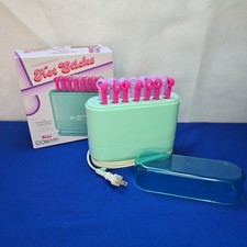Conair Hot Sticks 14 Flexible Rollers Curlers 2 Sizes HS18RT TESTED CLEAN