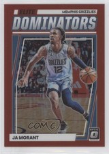 2022-23 Panini Donruss Optic Elite Dominators Red Prizm 74/99 Ja Morant #5 10qe