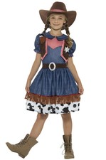 Texan Rodeo Cowgirl Wild Western Child Costume