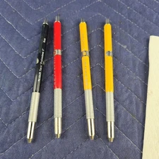 Lot Of 4 Vintage Tacro No. 4435 Professional 5"  Mechanical Pencil Lead Holder 