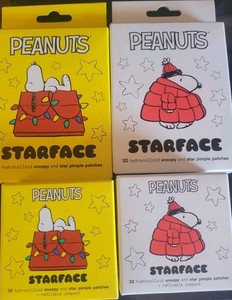 Starface x Peanuts Snoopy & Star Hydrocolloid Pimple Patches Set Of 4