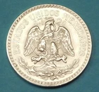 1944 Mexico 50 Centavos Silver — photo from another recent sale