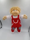 Cabbage Patch Kid 1980s Fuzzy Blonde Hair Blue Eyes HM3