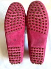 J Jill Perforated Suede Pink Women's Moccasins Driving Shoes Casual Slip On 8.5 — photo 4