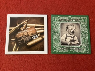 KILLING JOKE CORPORATE ELECT IN CYTHERIA 2 X VERY RARE LTD ED CD MINT UNPLAYED 