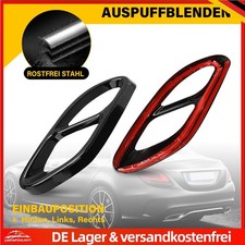 Endrohrblenden Abdeckung Für Mercedes E-Klasse W212 W213 S213 C-Klasse W205 2Stk Endrohrblenden Abdeckung Für Mercedes E-Klasse W212 W213 S213 C-Klasse W205 2Stk
