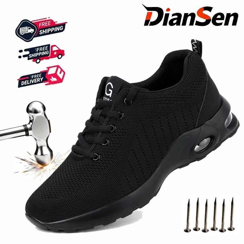 Indestructible Mens Work Boots Lightweight Breathable Steel Toe Shoes Size 8-12
Opens in a new windo