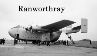Original Aircraft Negative RAF XM112 Blackburn Beverley Wethersfield 1958 #9242