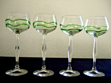 1 von 4 Theresienthal Weinglas Stängelglas Form "Liane" HANS CHRISTIANSEN 1902