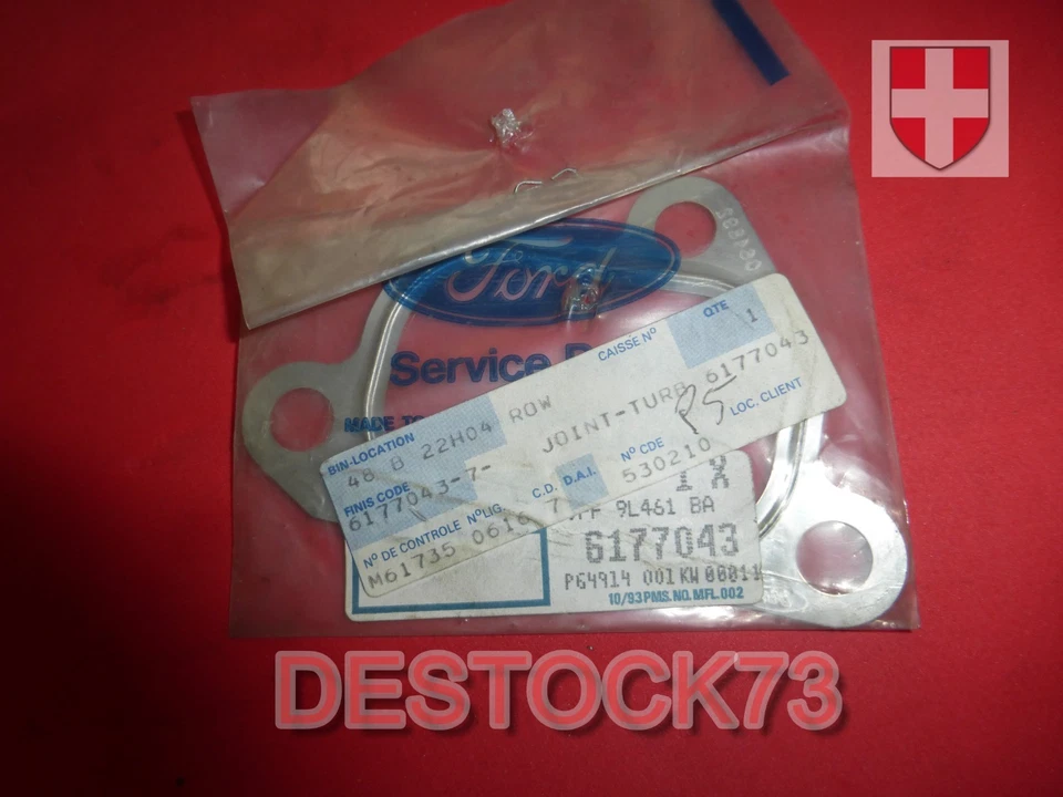 Joint Turbo Ref 6177043 Ford OEM Ford Escort Orion Sierra Mondeo 1.8 Td — 第 2/4 张图片