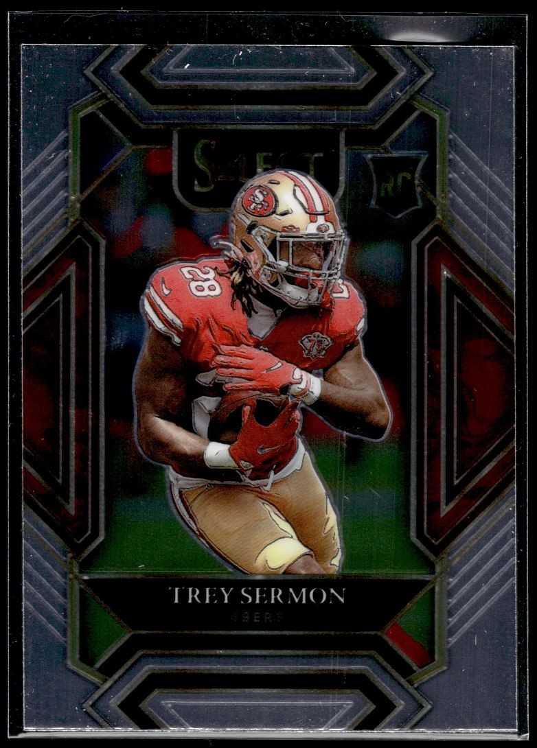 2021 Panini Select Trey Sermon Rookie San Francisco 49ers #268