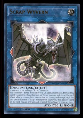 Yugioh Scrap Wyvern #MGED-EN061 Maximum Gold: El Dorado LP