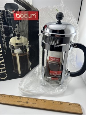 Bodum Chambord 8-Cup French Press Coffeemaker - Black