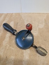 Vintage Stanley Handyman 110 Hand Drill Driver Crank Eggbeater Tool Made in USA