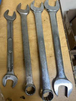 #ad Qty 4 Assorted Snap On Wrenches $175.00
