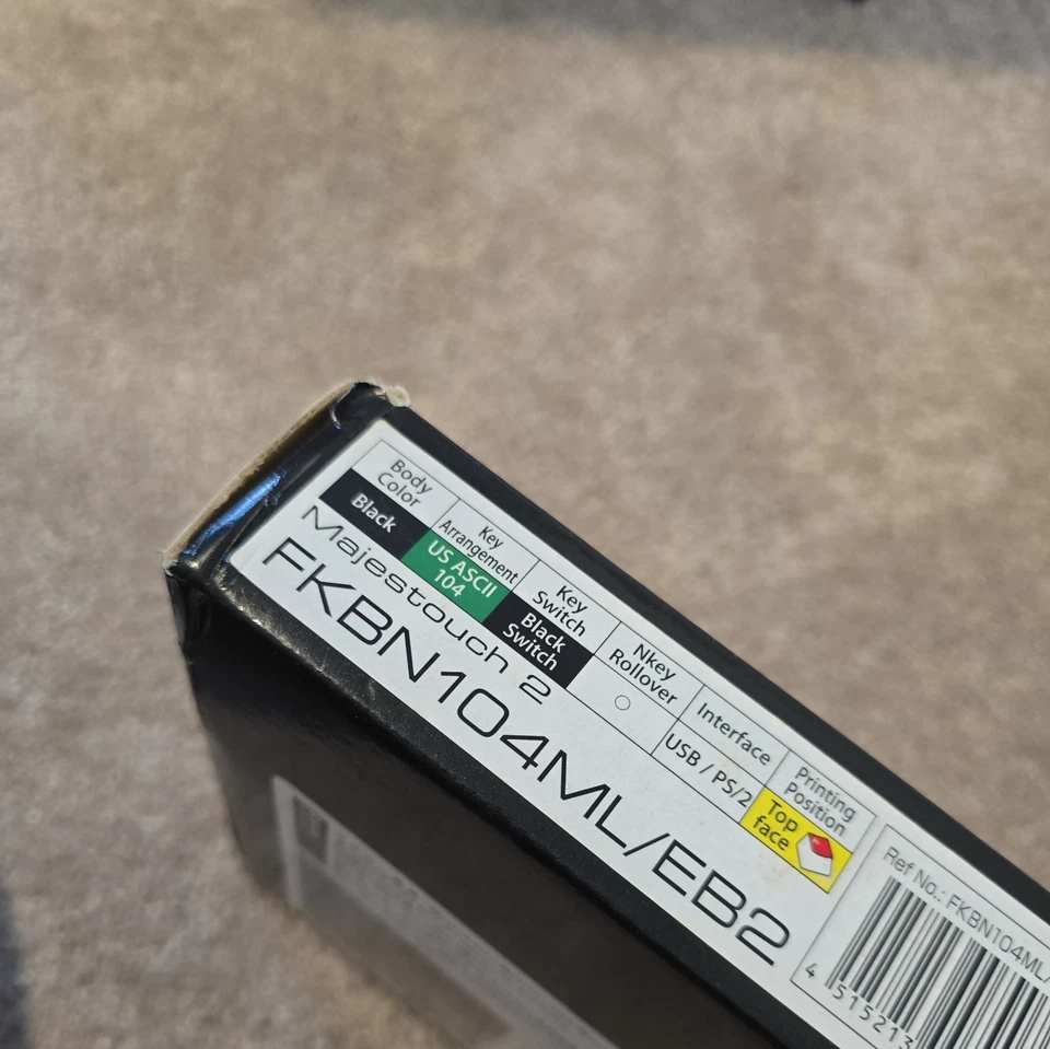 Filco Majestouch - Full Size (US ASCII 104key) Keyboard - MX Black Switch - Image 3 of 3