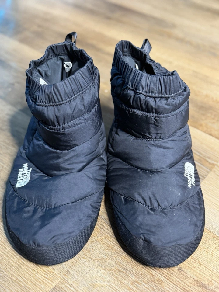 Zapatilla North Face Down 700 Para Hombre Talla Med Botín Negro Estilo Puffer Foto 2 de 4