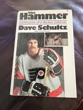 The Hammer by Dave Schultz PHILADELPHIA FLYERS Broad Street Bully ENFORCER