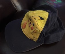 Pokemon Youth Baseball Cap Snapback Pikachu Design Adjustable Hat