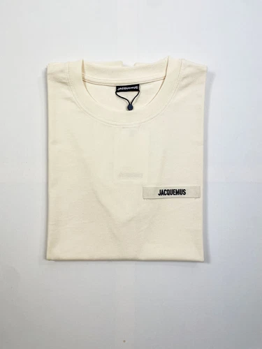 Jacquemus Crew Neck T-Shirt Le Gros Grain Classic RRP £145.00 - Picture 17 of 29