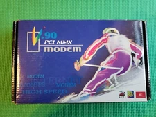 PCI MMX Internal Voice Data Fax Modem for Desktop, 56K V.90. (Conexant Chipset)