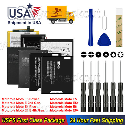 For Motorola Moto E4t / E5 Plus / E4 Plus / E3 Power / E6+ Plus Repair Battery