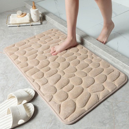 Bathroom Non-slip Carpet Absorbent Memory Foam Shower Bath Mat Floor Rug Doormat - Picture 3 of 22