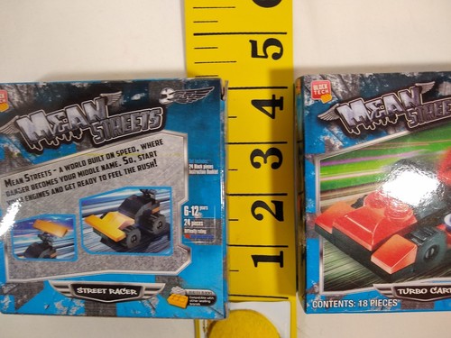 Cars Mean Streets Block Tech 3 Building blocks mini Sets Ages 6-12 - Picture 7 of 9